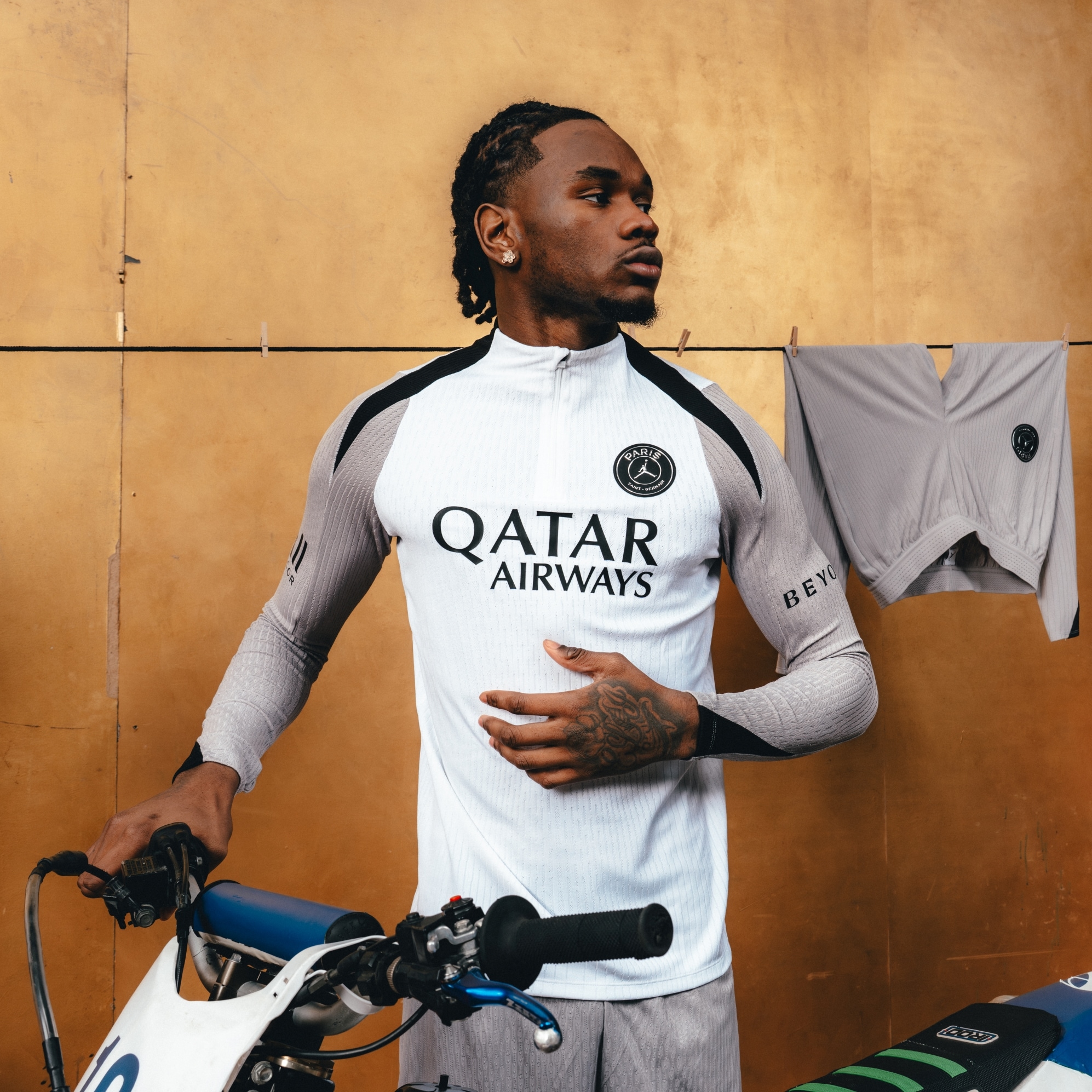 PSG Jordan Dri-FIT ADV Elite Training Drill Top - White
