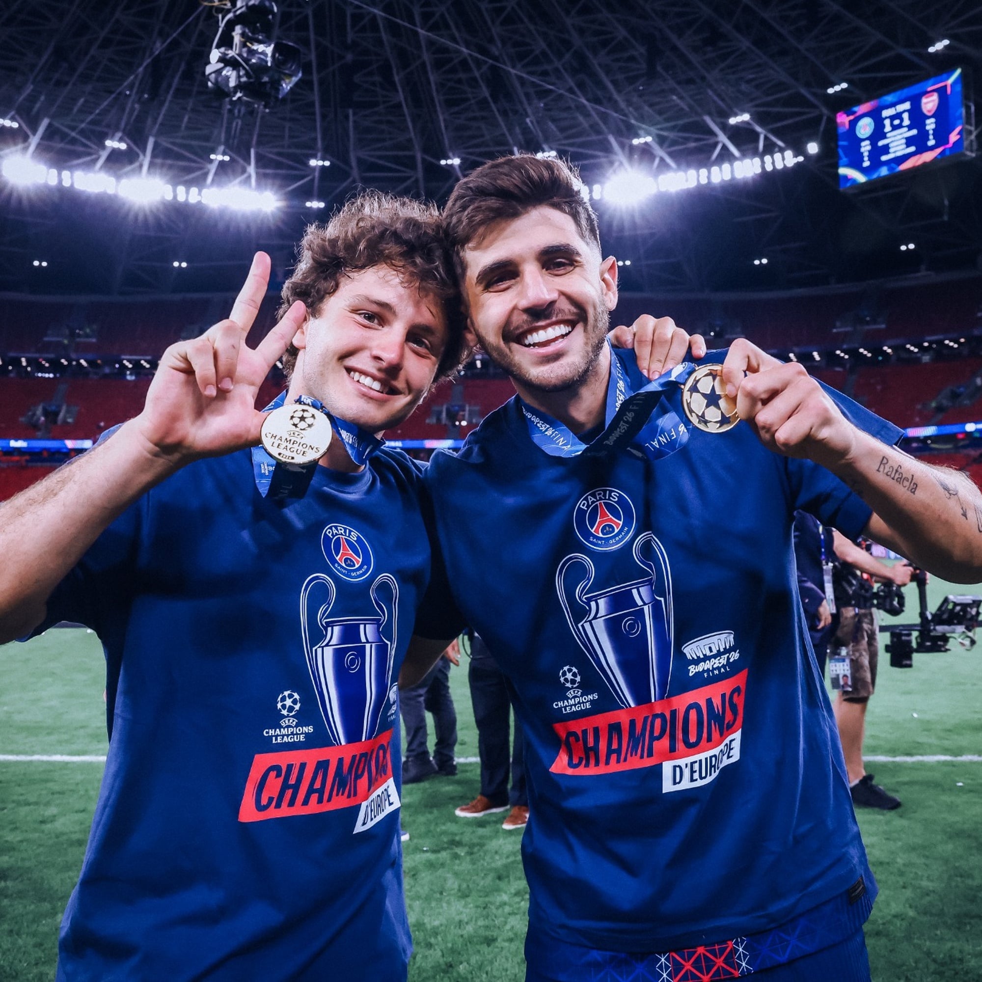 PSG UCL Champions 2026 Towel