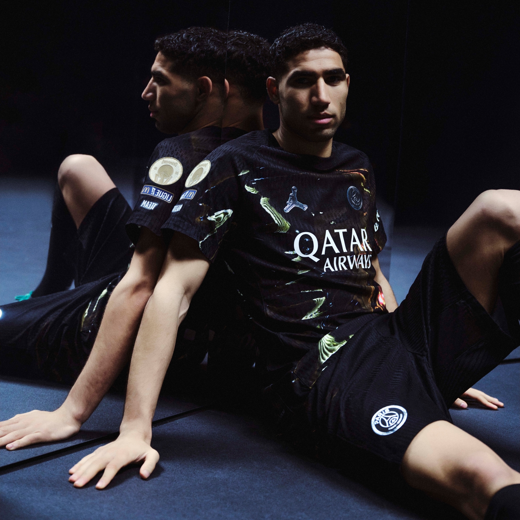 PSG Jordan Night Edition Dri-FIT ADV Match Shirt 2025-26 - Kids